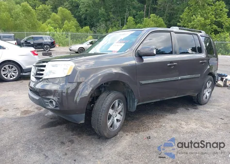 2013 Honda Pilot Touring from USA, damaged, VIN 5FNYF3H99DB014654